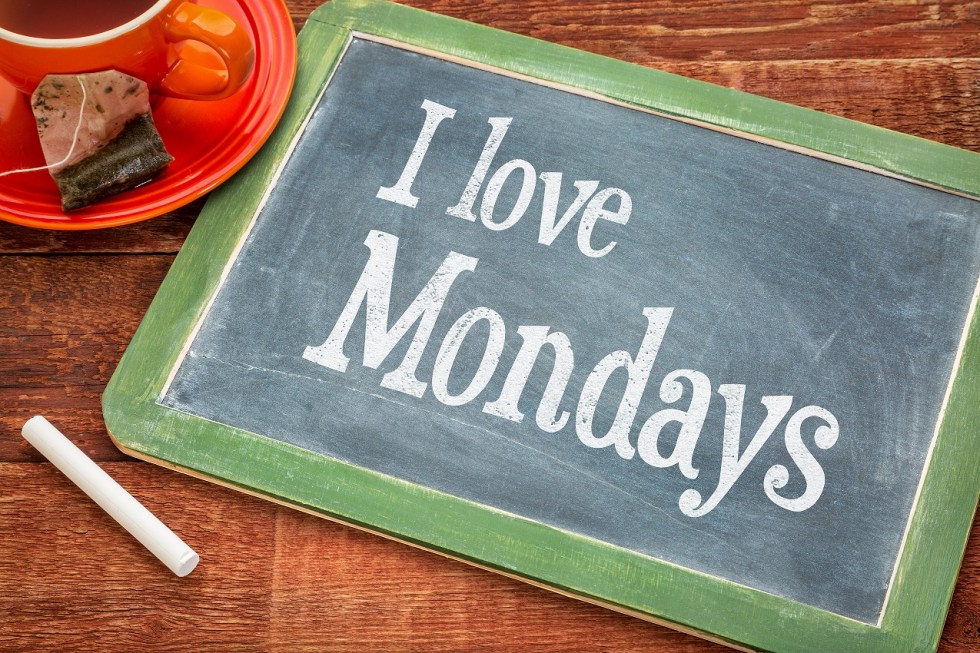 I love Mondays on blackboard